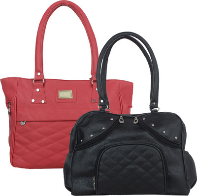 Element Cart Hand-held Bag(Pink, Black), Black;pink