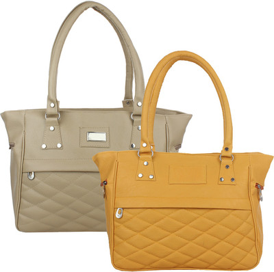 Fillin Cart Hand-held Bag(Beige)