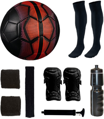 SportsCorner Combo of Mercurial Black/Red Football (Size-5) & Kit of 5 Other items Football Kit
SportsCorner Combo of Mercurial Black/Red Football (Size-5) & Kit of 5 Other items Football Kit