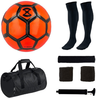 SportsCorner Combo of Strike X Orange Football (Size-5) with 5 Other items Football Kit
SportsCorner Combo of Strike X Orange Football (Size-5) with 5 Other items Football Kit