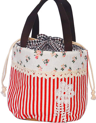 AyA Fashion Potli Style Red Handbag with Combination of Check, Strip and Floral Design| Lunch Box Carrying Bag |Worship Bag Potli(Red)
AyA Fashion Potli Style Red Handbag with Combination of Check, Strip and Floral Design| Lunch Box Carrying Bag |Worship Bag Potli(Red)