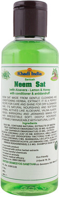 Khadi India Neem sat with Aloevera - Lemon & Honey with Conditioner & Antidandruff Shampoo(210 ml)(210 ml)
Khadi India Neem sat with Aloevera - Lemon & Honey with Conditioner & Antidandruff Shampoo(210 ml)(210 ml)