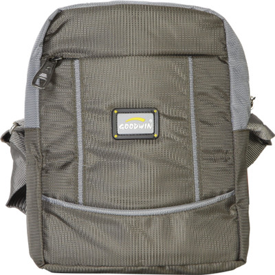Goodwin Men Sports Green Polyester Sling Bag
