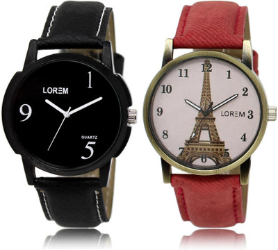 LOREM LR6-230 Stylish White & Black Round Boy's & Girl's Leather Watch - For Men & Women
LOREM LR6-230 Stylish White & Black Round Boy's & Girl's Leather Watch - For Men & Women