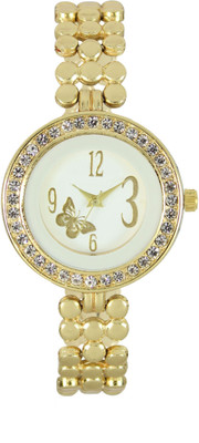 DURVA RETAIL Gold Diamond Frame Watch DRL_O140 White Gold Diamond Frame Watch - For Girls Watch - For Girls
DURVA RETAIL Gold Diamond Frame Watch DRL_O140 White Gold Diamond Frame Watch - For Girls Watch - For Girls