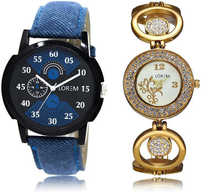 LOREM LR2-204 Stylish Multicolor Round Boy's & Girl's Metal Bracelet & Leather Watch - For Men & Women
LOREM LR2-204 Stylish Multicolor Round Boy's & Girl's Metal Bracelet & Leather Watch - For Men & Women