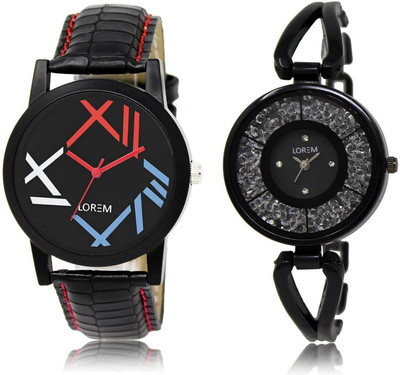LOREM LR12-211 Stylish Multicolor Round Boy's & Girl's Metal Bracelet & Leather Watch - For Men & Women
LOREM LR12-211 Stylish Multicolor Round Boy's & Girl's Metal Bracelet & Leather Watch - For Men & Women