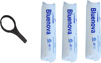 Bluenova RO Service kit with Spun (3 pieces) and spanner Solid Filter Cartridge(5, Pack of 2)
Bluenova RO Service kit with Spun (3 pieces) and spanner Solid Filter Cartridge(5, Pack of 2)