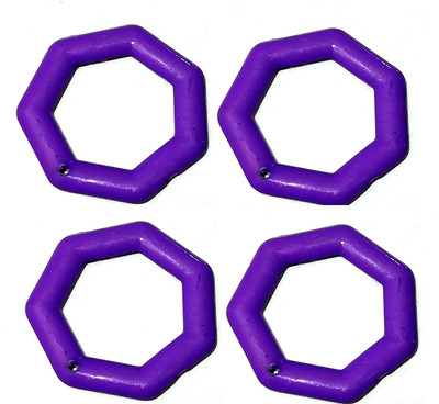 GOELX Rings Round (2 cm) for Earring/jhumka/Jewellery Making, Art & Craft, Decorative Works 50 pcs - purple
GOELX Rings Round (2 cm) for Earring/jhumka/Jewellery Making, Art & Craft, Decorative Works 50 pcs - purple