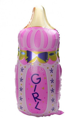 Theme My Party Printed Its a Girl Bottle Shaped Foil Balloon (Pink) Balloon(Multicolor, Pack of 1)
Theme My Party Printed Its a Girl Bottle Shaped Foil Balloon (Pink) Balloon(Multicolor, Pack of 1)