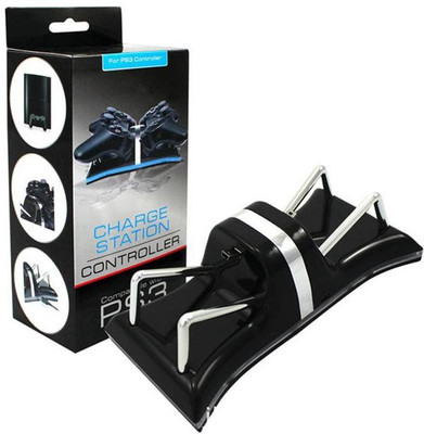 Microware Double USB Charger Charging Station Dock Stand Base Power Black For PlayStation 3 PS3 Game Controller Controllers Gaming Accessory Kit(Black, For PS3)
Microware Double USB Charger Charging Station Dock Stand Base Power Black For PlayStation 3 PS3 Game Controller Controllers Gaming Accessory Kit(Black, For PS3)