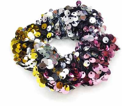 Fairytale Hot Sale Reversible Change Color Sequins Fabric Hair Ties Reversible Bow Hair Band for girls and Women's. Rubber Band(Gold, Multicolor, Silver, Pink)
Fairytale Hot Sale Reversible Change Color Sequins Fabric Hair Ties Reversible Bow Hair Band for girls and Women's. Rubber Band(Gold, Multicolor, Silver, Pink)