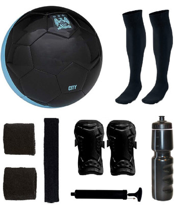 SportsCorner Combo of Manchestor City Black Football (Size-5) & Kit of 5 Other items Football Kit
SportsCorner Combo of Manchestor City Black Football (Size-5) & Kit of 5 Other items Football Kit