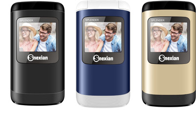 Snexian Splender Combo of Three Mobiles(Black, White Blue, Champagne Black)