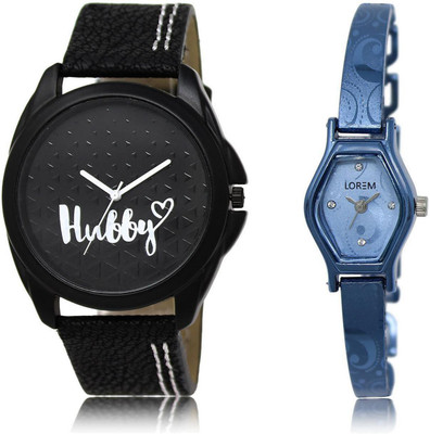 LOREM LR31-218 Stylish Blue & Black Contemporary & Round Boy's & Girl's Metal Bracelet & Leather Watch - For Men & Women
LOREM LR31-218 Stylish Blue & Black Contemporary & Round Boy's & Girl's Metal Bracelet & Leather Watch - For Men & Women