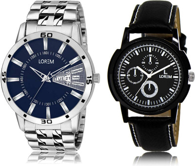 LOREM LR13-102 Stylish Multicolor Round Boy's Leather & Metal Bracelet Hybrid Watch - For Men
LOREM LR13-102 Stylish Multicolor Round Boy's Leather & Metal Bracelet Hybrid Watch - For Men