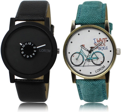 LOREM LR25-229 Stylish White & Black Round Boy's & Girl's Leather Watch - For Men & Women
LOREM LR25-229 Stylish White & Black Round Boy's & Girl's Leather Watch - For Men & Women