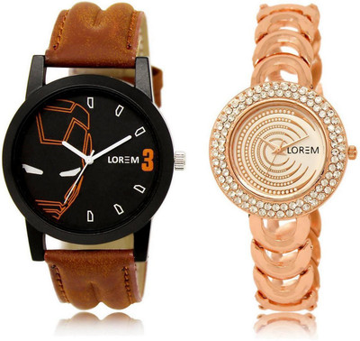LOREM LR4-202 Stylish Multicolor Round Boy's & Girl's Metal Bracelet & Leather Watch - For Men & Women
LOREM LR4-202 Stylish Multicolor Round Boy's & Girl's Metal Bracelet & Leather Watch - For Men & Women