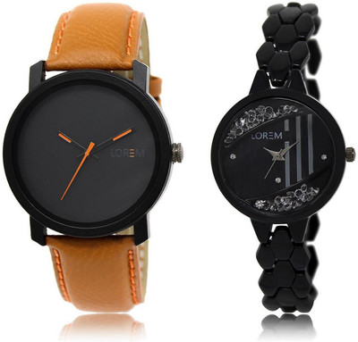 LOREM LR20-221 Stylish Black Round Boy's & Girl's Metal Bracelet & Leather Watch - For Men & Women
LOREM LR20-221 Stylish Black Round Boy's & Girl's Metal Bracelet & Leather Watch - For Men & Women