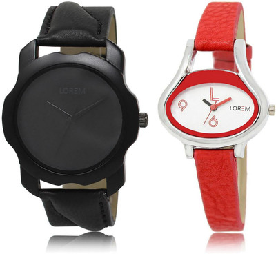 LOREM LR22-206 Stylish White & Black Oval & Round Boy's & Girl's Leather Watch - For Men & Women
LOREM LR22-206 Stylish White & Black Oval & Round Boy's & Girl's Leather Watch - For Men & Women