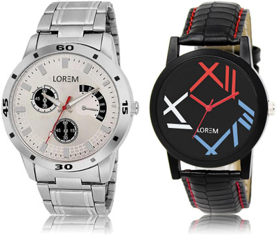 LOREM LR12-101 Stylish Multicolor Round Boy's Leather & Metal Bracelet Watch - For Men
LOREM LR12-101 Stylish Multicolor Round Boy's Leather & Metal Bracelet Watch - For Men