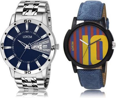 LOREM LR10-102 Stylish Multicolor Round Boy's Leather & Metal Bracelet Watch - For Men
LOREM LR10-102 Stylish Multicolor Round Boy's Leather & Metal Bracelet Watch - For Men