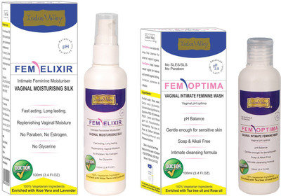 Indus Valley Paraben Free Intimate Wash and Intimate Moisturiser Combo Pack - For Complete Women Intimate Hygiene(Set of 2)
Indus Valley Paraben Free Intimate Wash and Intimate Moisturiser Combo Pack - For Complete Women Intimate Hygiene(Set of 2)