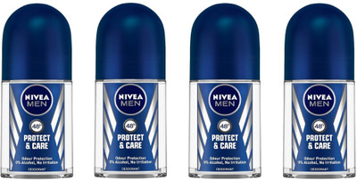Nivea Men Protect & Care Deodorant Roll-On 50ML Each (Pack of 4) Deodorant Roll-on - For Men(200 ml, Pack of 4)
Nivea Men Protect & Care Deodorant Roll-On 50ML Each (Pack of 4) Deodorant Roll-on - For Men(200 ml, Pack of 4)