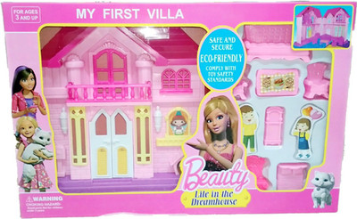ClueSteps My First Villa Beauty Lile In The Dream House Kids Colorful Play House Toys Assembling Household Toys(Multicolor)
ClueSteps My First Villa Beauty Lile In The Dream House Kids Colorful Play House Toys Assembling Household Toys(Multicolor)
