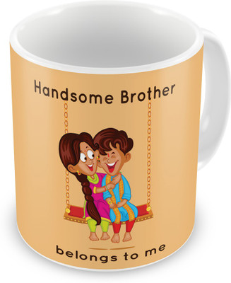 Indigifts Raksha Bandhan Rakhi Gifts for Brother on Bhaidooj Birthday Anniversary (IDSRAF16133) Ceramic Mug(330 ml), Multicolor;white
Indigifts Raksha Bandhan Rakhi Gifts for Brother on Bhaidooj Birthday Anniversary (IDSRAF16133) Ceramic Mug(330 ml), Multicolor;white