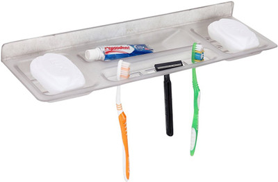 QTM 2 piece Abs Transparent Heavy Plastic Unbreakable 14 Inch Shelf Soap Dish Holder Home Acrylic Bathroom Faucets Accessories(Transparent)
QTM 2 piece Abs Transparent Heavy Plastic Unbreakable 14 Inch Shelf Soap Dish Holder Home Acrylic Bathroom Faucets Accessories(Transparent)