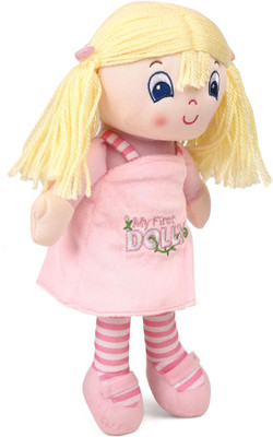 My Baby Excel My First Dolly Plush Baby Pink Color 30 cm - 30 cm(Pink)