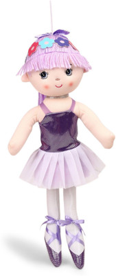 My Baby Excel Ballerina Plush Doll Purple Colour 50 cm - 50 cm(Purple)