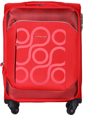 Kamiliant Harita Plus TSA Soft Trolley Red, 55 cm Expandable Cabin Luggage - inch(Red
Kamiliant Harita Plus TSA Soft Trolley Red, 55 cm Expandable Cabin Luggage - inch(Red