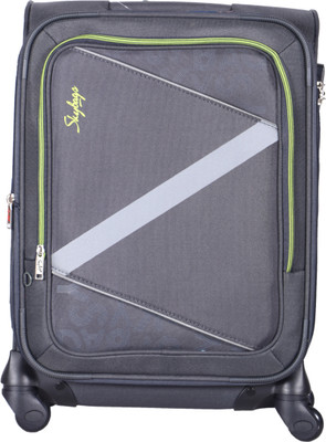 Skybags Spotlight Spinner Soft Trolley Grey, 55 cm Expandable Cabin Luggage - 21 inch(Grey)
Skybags Spotlight Spinner Soft Trolley Grey, 55 cm Expandable Cabin Luggage - 21 inch(Grey)