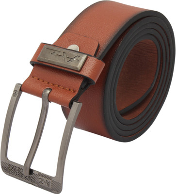 LDHSATI Men Party Brown Artificial Leather Belt