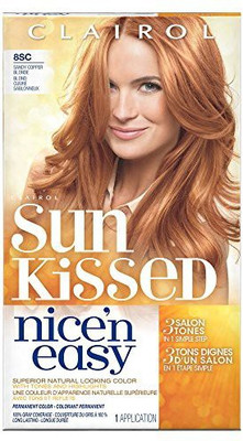 Clairol Nice N Easy 8Sc Medium Copper Blonde Permanent Hair Color 1 Kit Packaging May Vary(236 ml)
Clairol Nice N Easy 8Sc Medium Copper Blonde Permanent Hair Color 1 Kit Packaging May Vary(236 ml)