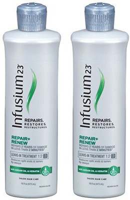 Infusium Leave-In Treatment With I-23 Complex Repair & Renew 16 Fl Oz 473 Ml Pack Of 2(473.18 ml)