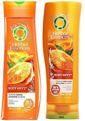 Herbal Essences Body Envy Shampoo & Conditioner Set 10.1 Fl Oz Ea(298.69 ml)
Herbal Essences Body Envy Shampoo & Conditioner Set 10.1 Fl Oz Ea(298.69 ml)
