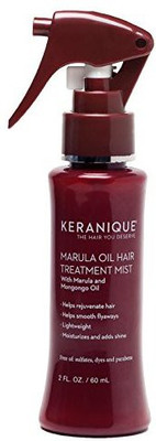 Keranique Marula Oil Hair Mist 2 Fl Oz - Sulfate Dyes And Parabens Free | Add Shine Moisturizes And Conditions(59.15 ml)
Keranique Marula Oil Hair Mist 2 Fl Oz - Sulfate Dyes And Parabens Free | Add Shine Moisturizes And Conditions(59.15 ml)