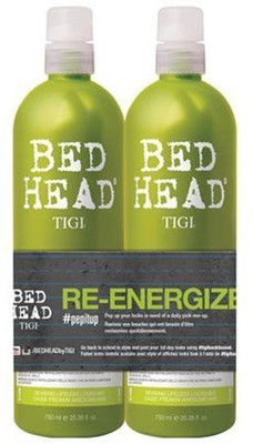 TIGI Cosmetics Bed Head Re-Energize Shampoo And Conditioner Duo 25.36 Oz(749.98 ml)
TIGI Cosmetics Bed Head Re-Energize Shampoo And Conditioner Duo 25.36 Oz(749.98 ml)