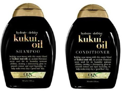 Organix Ogx Hydrate + Defrizz Shampoo And Conditioner Set 13 Oz Kukui Oil(384.46 ml)
Organix Ogx Hydrate + Defrizz Shampoo And Conditioner Set 13 Oz Kukui Oil(384.46 ml)