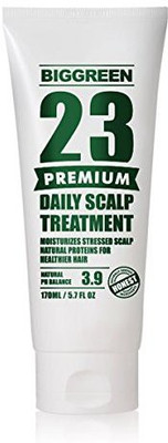 BIGGREEN Daily Scalp Treatment 100% All Natural-Dry Hair & Scalp Soothing Treatment-Relieves Sensitive Scalp(170 ml)
BIGGREEN Daily Scalp Treatment 100% All Natural-Dry Hair & Scalp Soothing Treatment-Relieves Sensitive Scalp(170 ml)