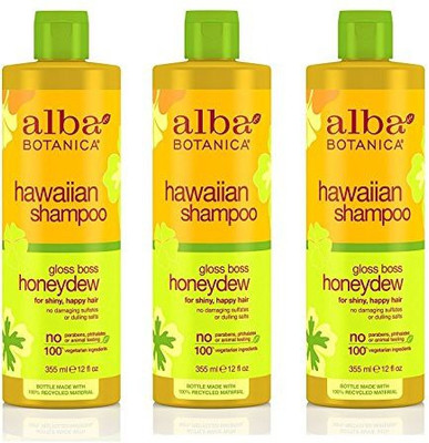 Alba Botanica Hawaiian Hair Care Honeydew Gloss Boss Shampoo 12 Oz Set Of 3(354.88 ml)
Alba Botanica Hawaiian Hair Care Honeydew Gloss Boss Shampoo 12 Oz Set Of 3(354.88 ml)