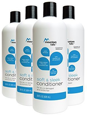 Mountain Falls Salon Formula Soft & Sleek Conditioner With Vitamin H & Silk Proteins For Dry Or Damaged And Brittle Hair Compare To Tresemme(828.06 ml)
Mountain Falls Salon Formula Soft & Sleek Conditioner With Vitamin H & Silk Proteins For Dry Or Damaged And Brittle Hair Compare To Tresemme(828.06 ml)