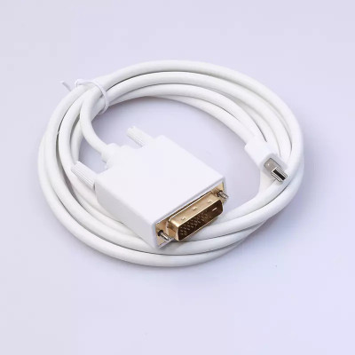 TABLOR mini DP Male to DVI Male Gold Plated Cable 1.8 Meter DVI Cable(Compatible with Mobile, Laptop, Tablet, Mp3, Gaming Device, White)
TABLOR mini DP Male to DVI Male Gold Plated Cable 1.8 Meter DVI Cable(Compatible with Mobile, Laptop, Tablet, Mp3, Gaming Device, White)