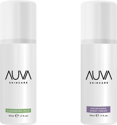 AUVA Summer Skin Care Routine-Cleansing Milk & Night Nourishing Cream(Swiss Made)(100 ml)
AUVA Summer Skin Care Routine-Cleansing Milk & Night Nourishing Cream(Swiss Made)(100 ml)