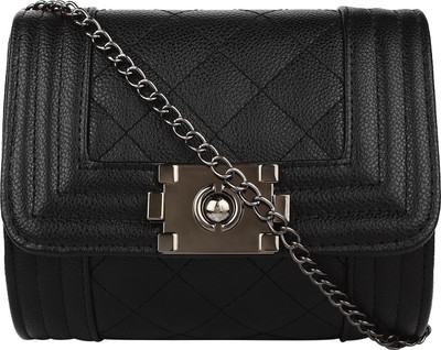 Fiona Trends Sling Bag(Black)