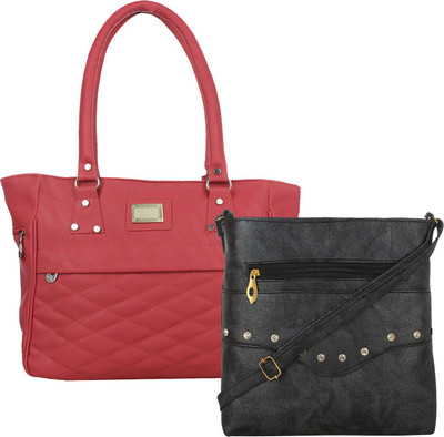 Element Cart Sling Bag(Pink, Black), Black;pink