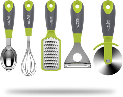 home puff 5-Piece Premium Kitchen Gadgets with Grip Handle HP-KG-501 Grey, Green Kitchen Tool Set(Grey, Green)
home puff 5-Piece Premium Kitchen Gadgets with Grip Handle HP-KG-501 Grey, Green Kitchen Tool Set(Grey, Green)